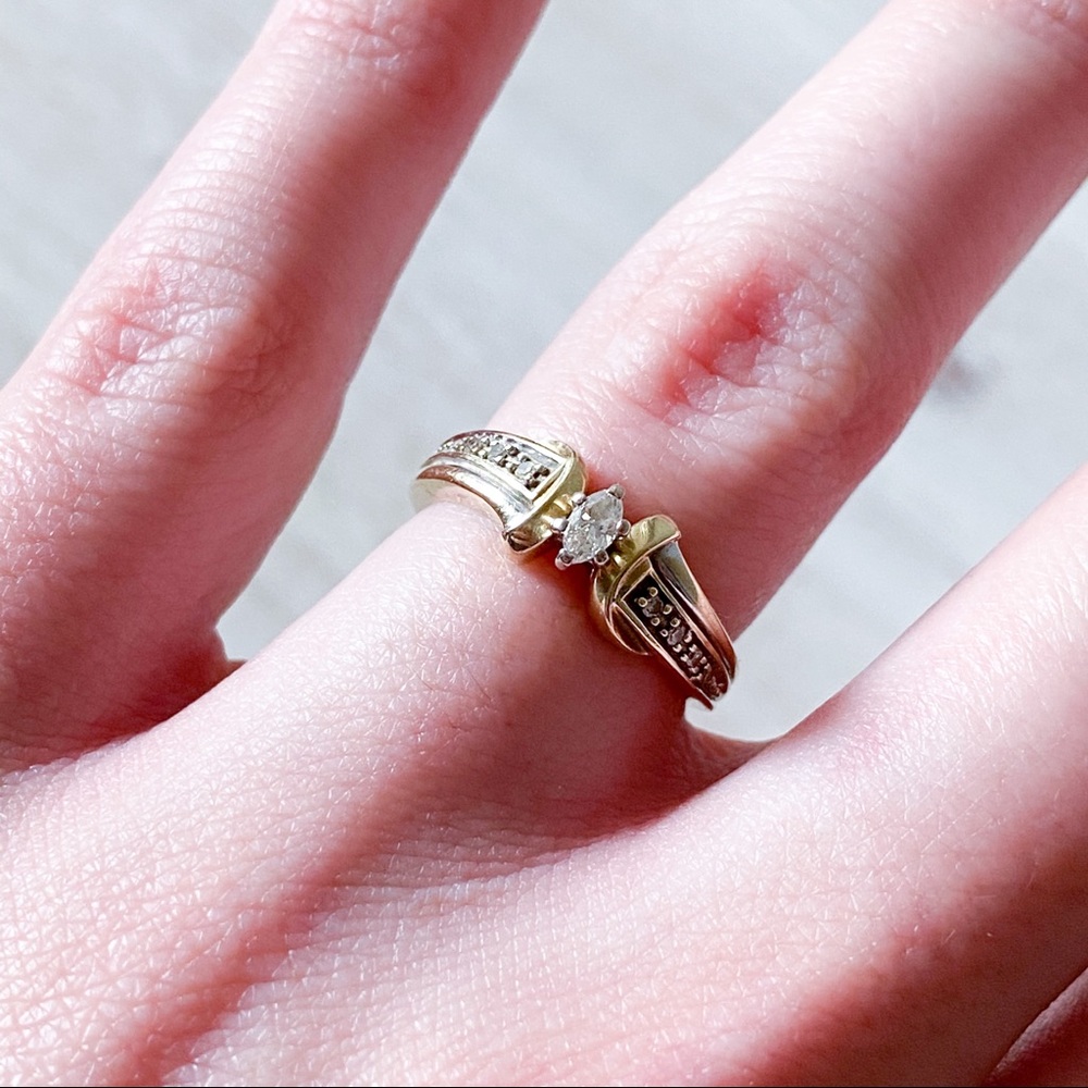 Authentic Diamond Ring - image 5